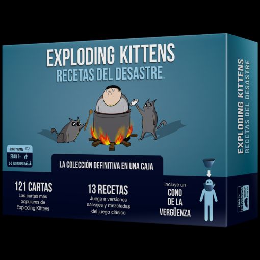 Imagen de EXPLODING KITTENS RECETAS DEL DESASTRE