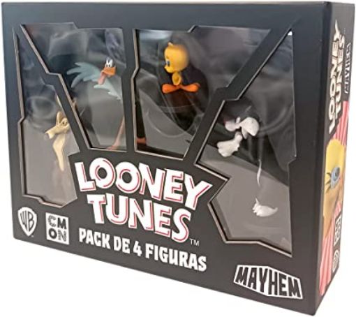 Imagen de LOONEY TUNES MAYHEM PACK DE 4 FIGURAS