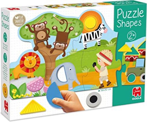 Imagen de PUZZLE SHAPES SAFARI GOULA