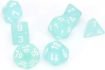 Imagen de DADOS POLIEDRICOS FROSTED TEAL/WHITE 7-DIE SET 27405