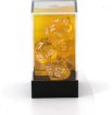 Imagen de DADOS POLIEDRICOS TRANSLUCENT YELLOW/WHITE 7-DIE SET 23072