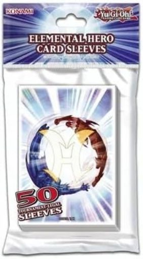 Imagen de PROTECTORES DE TARJETA - SLEEVES YU-GI-OH! ELEMENTAL HERO PACK 50CT.