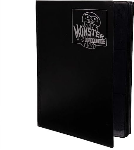 Imagen de CARPETA DE 9 BOLSILLOS - MONSTER PROTECTORS-9-POCKET BINDER- MATTE BLACK