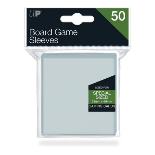 Imagen de PROTECTORES DE TARJETA - SLEEVES BOARD GAME SPECIAL SIZE 70MMX70MM 50CT. ULTRA PRO