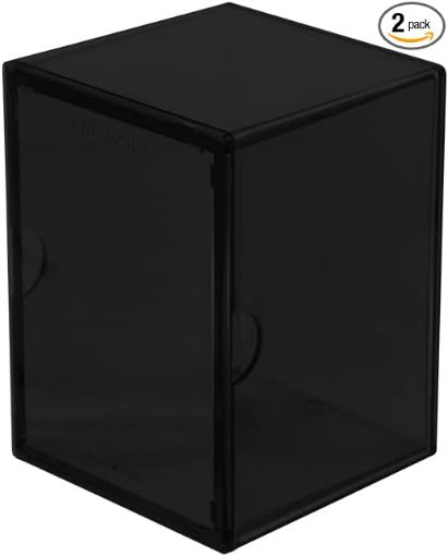 Imagen de PORTA DECK - ECLIPSE 2-PIECE DECK BOX: JET BLACK ULTRA PRO