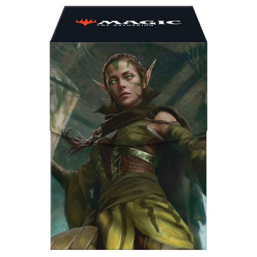 Imagen de PORTA DECK - ZENDIKAR RISING 18445 NISSA OF SHADOWED BOUGHS PRO 100+ DECK BOX ULTRA PRO