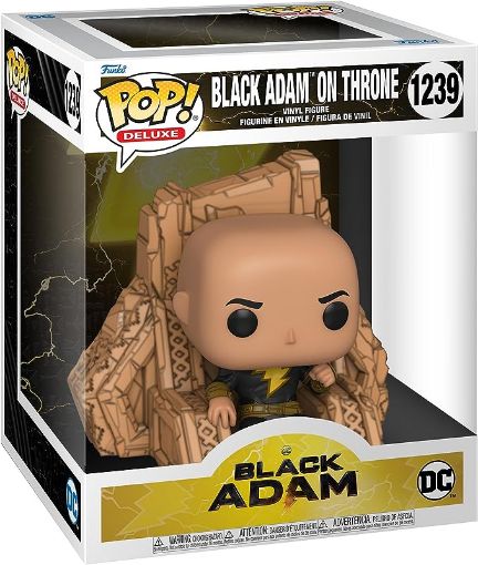 Imagen de FUNKO POP! MOVIES: BLACK ADAM - BLACK ADAM ON THRONE