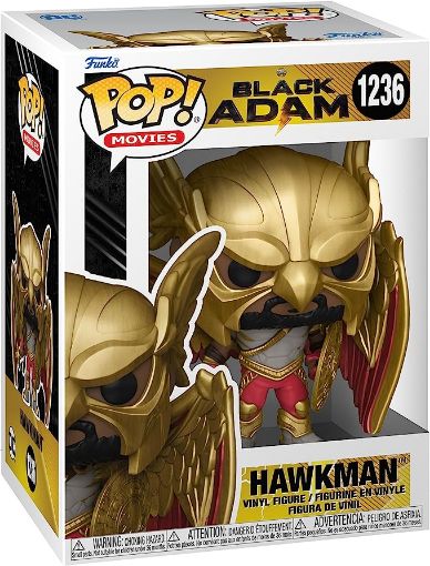 Imagen de FUNKO POP! MOVIES: BLACK ADAM - HAWKMAN WITH HELMET AND WINGS