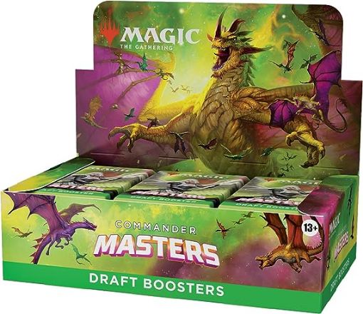 Imagen de DRAFT BOOSTER PACK COMMANDER MASTERS MAGIC THE GATHERING-ENGLISH