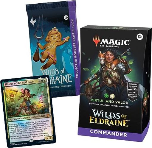 Imagen de Magic the Gathering: "Wilds of Eldraine" Commander Deck  Master Case