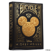 Imagen de NAIPE BICYCLE DISNEY BLACK & GOLD MICKEY