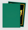 Imagen de PROTECTORES DE TARJETA - SLEEVES STANDARD CLASSIC 2-1/2"X3-1/2" GREEN 100CT. DRAGON SHIELD