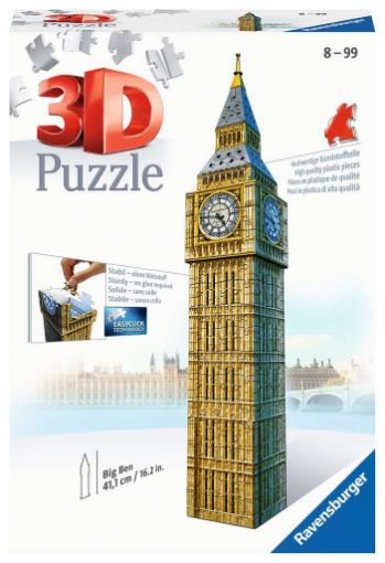 Imagen de ROMPECABEZAS PUZZLE 3D - MINI BIG BEN