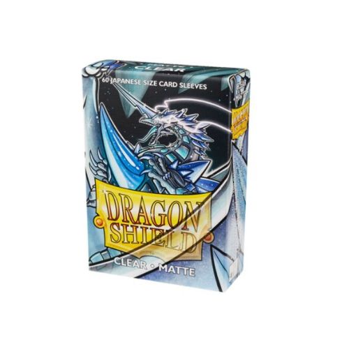 Imagen de PROTECTORES DE TARJETA - SLEEVES JAPANESE CLASSIC 59MMX86MM CLEAR 60CT. DRAGON SHIELD