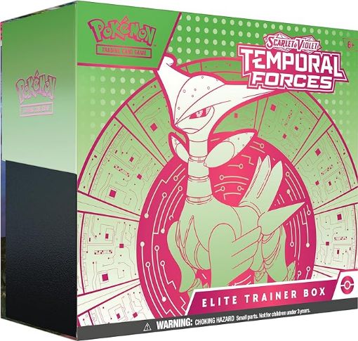 Imagen de ELITE TRAINER BOX SCARLET & VIOLET 5 -TEMPORAL FORCES POKEMON - ENGLISH