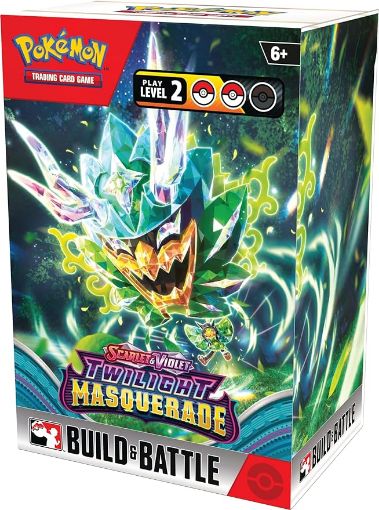 Imagen de BUILD & BATTLE SCARLET & VIOLET 6 - TWILIGHT MASQUERADE POKEMON - ENGLISH