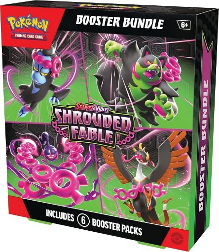 Imagen de BOOSTER BUNDLE SCARLET & VIOLET 6.5 - SHROUDED FABLE POKÉMON - ENGLISH