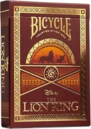 Imagen de NAIPE BICYCLE DISNEY LION KING