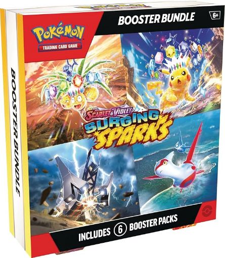 Imagen de BOOSTER BUNDLE SCARLET & VIOLET 8 - SURGING SPARKS POKEMON - ENGLISH