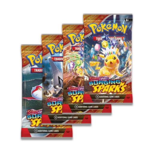 Imagen de BOOSTER PACK SCARLET & VIOLET 8 - SURGING SPARKS POKEMON - ENGLISH