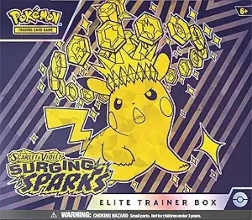 Imagen de ELITE TRAINER BOX SCARLET & VIOLET 8 - SURGING SPARKS POKEMON. - ENGLISH