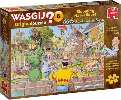 Imagen de ROMPECABEZAS WASGIJ RETRO ORIGINAL 6 BLOOMING MARVELLOUS! 1000 PIEZAS