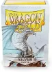 Imagen de Protectores De Tarjeta - Sleeves Standard Matte 2-1/2"x3-1/2" Silver 100ct. Dragon Shield