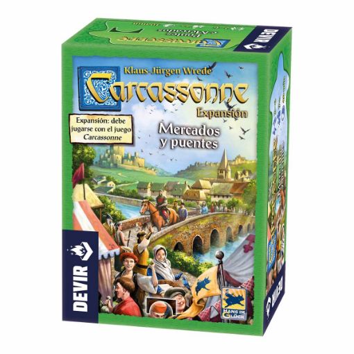 Imagen de Carcassonne: Mercados Y Puentes (new Edition)